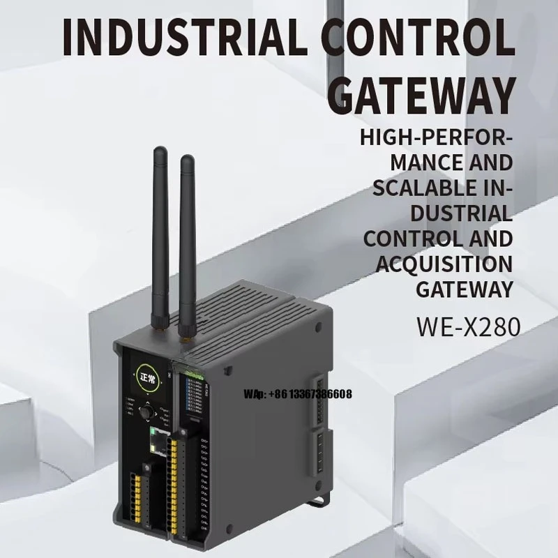 Industrial Control Acquisition Gateway with LoRa Communication Edge Computing and Wireless  Modules for IoT Expansion