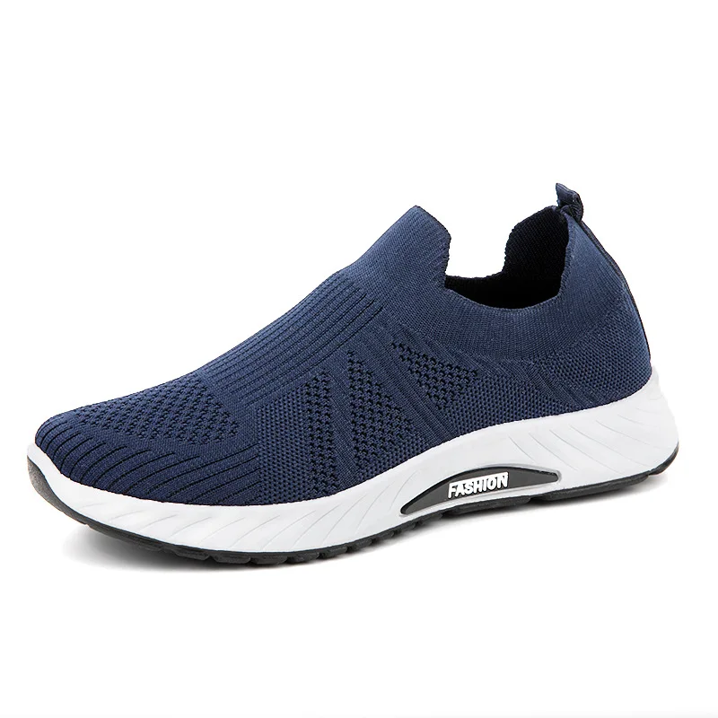 2024 Summer New Cloth Shoes Soft Sole Comfortable Casual Single Shoes Mesh Breathable Solid Color Sports Walking Shoes