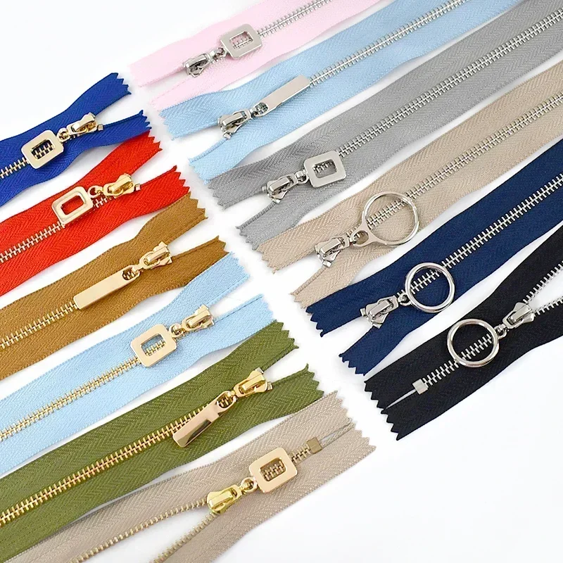 5 قطع ميتي 3 # سحابات معدنية قريبة للخياطة 15/18/20/25/30 سنتيمتر أكياس بسحاب للإغلاق الملابس استبدال الرمز البريدي إصلاح الملحقات #6