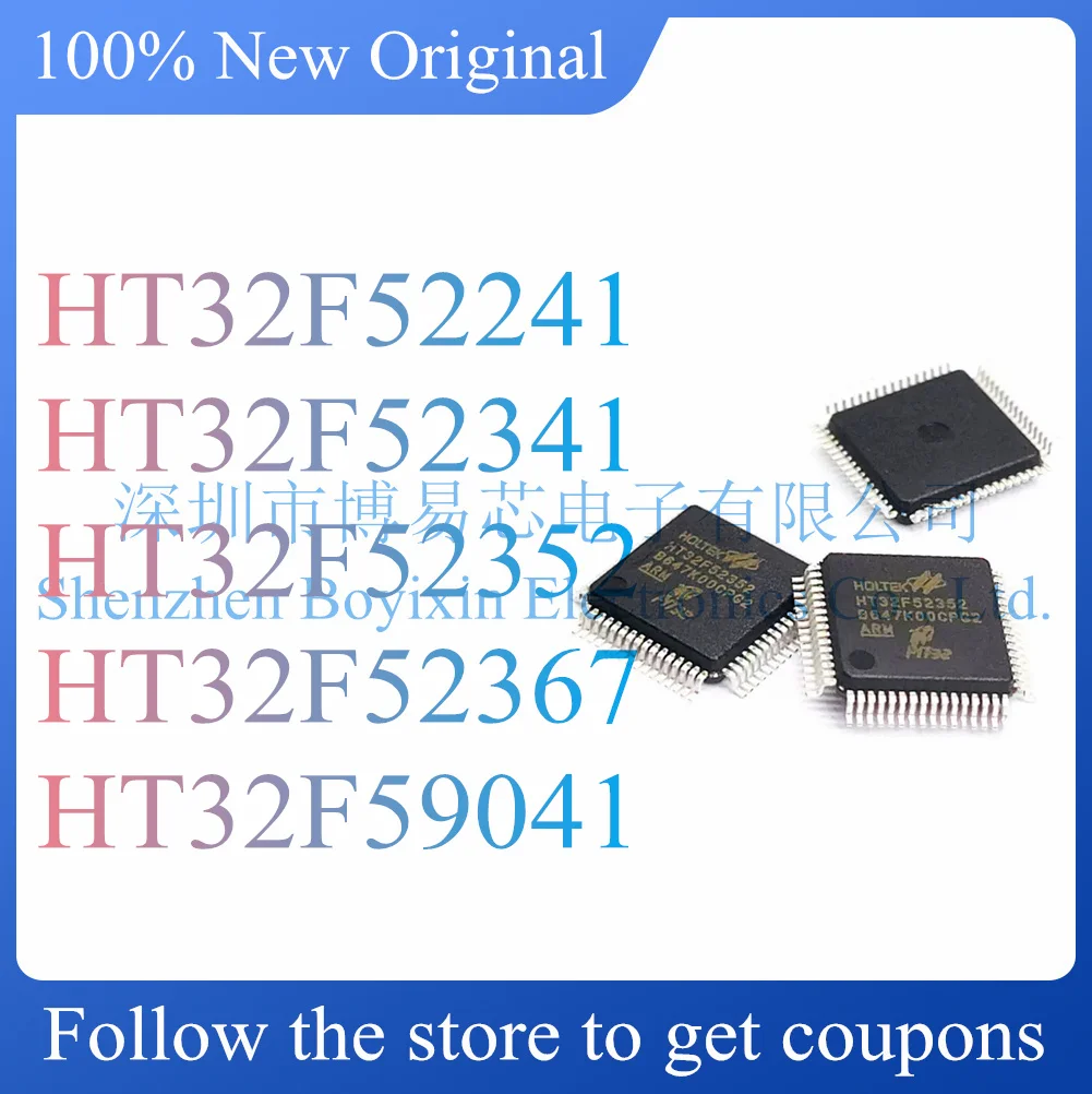 

NEW HT32F52241 HT32F52341 HT32F52352 HT32F52367 HT32F59041 Original Product