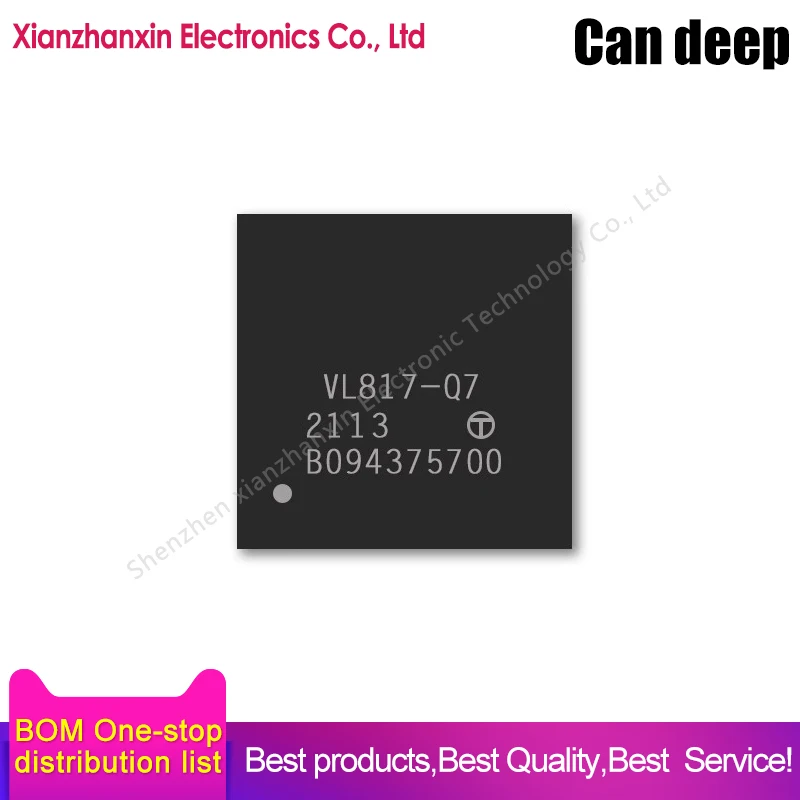 1~5pcs/lot VL817-Q7 VL817 QFN76 Ultra-high speed USB3.1-HUB master chip