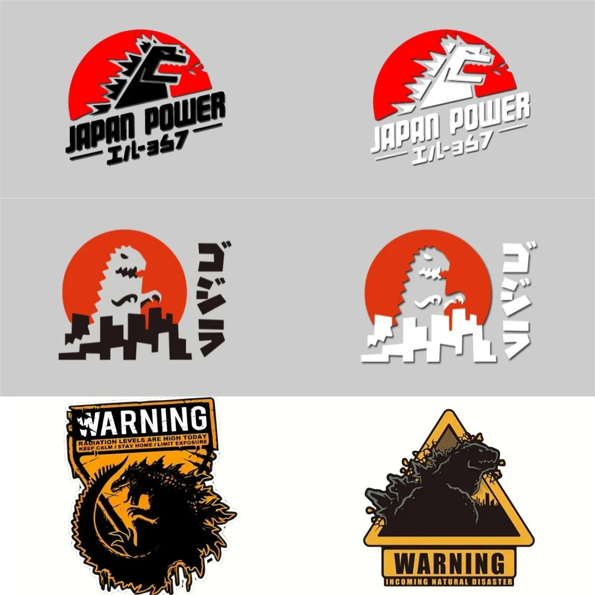 

Monster Truck Japanese Vinyl Car Stickers Waterproof-Resistant Bumper Windshield Decals forAuto Body, Bumper, Windshield, Window