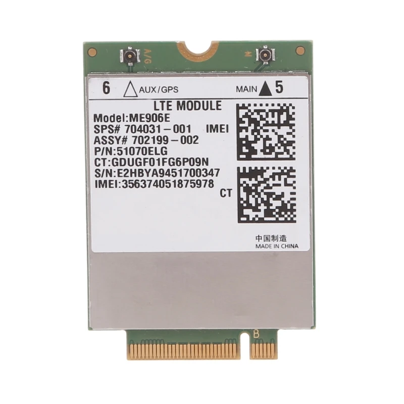 WLAN Card for HUAWEI ME906E LTE M.2 Module ME906E WCDMA+HSPA GPS 3G NGFF Wlan Card