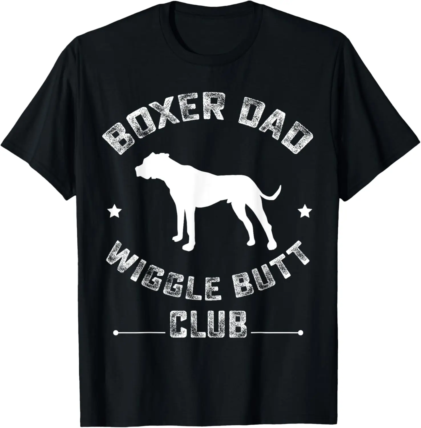 Boxer Dad Shirt Wiggle Butt Club T-shirt Best Boxer Dad