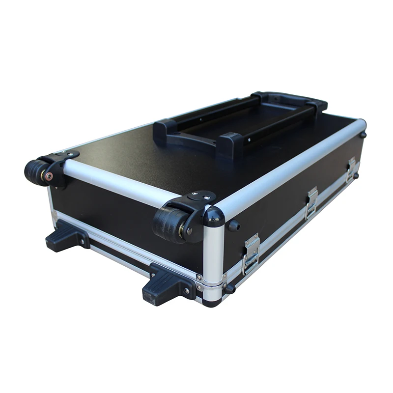 Kotak Penerbangan Pedal Catu Daya dengan Roda Troli + Papan/Rak Pedal