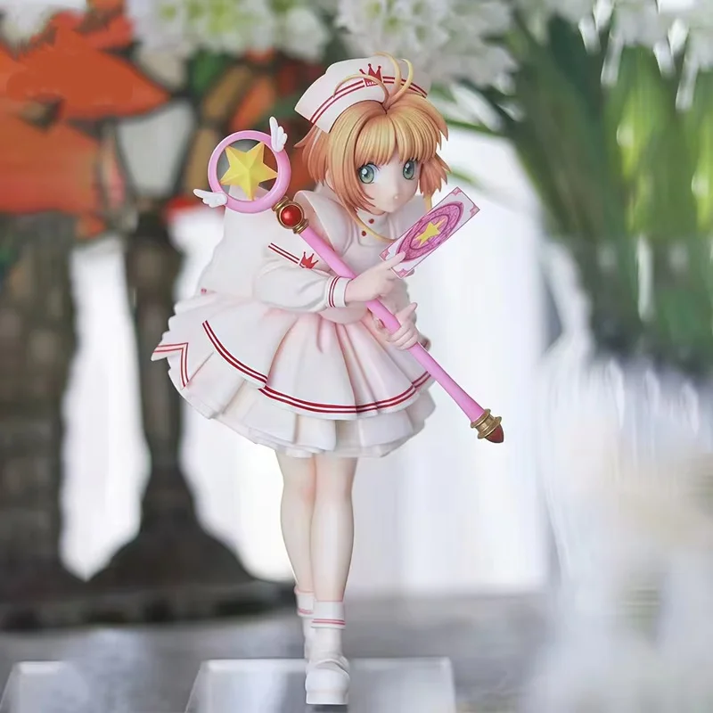 

Cardcaptor Sakura Anime Pvc Figure - Kinomoto Sakura Collectible Desk Decoration Ideal Kids Birthday Xmas Gift Toy Model Statue