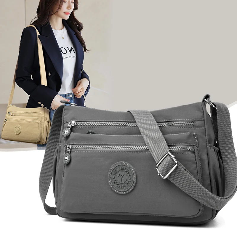 

2025 High Capacity Shoulder Crossbody Bag for Women Purse Waterproof Oxford Handbag Suitable for Mothers, Shopping, Vacation Use