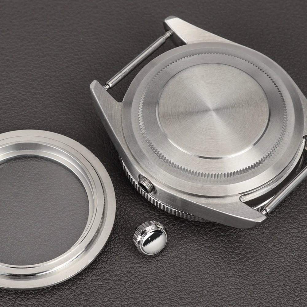 39 mm wasserdichtes Herren-Uhrengehäuse mit AR-beschichtetem gewölbtem Saphirglas für BB58 NH34 NH35 NH36 NH38 NH70 NH72 Automatikwerk 28,5 mm Zifferblatt – Detail 6