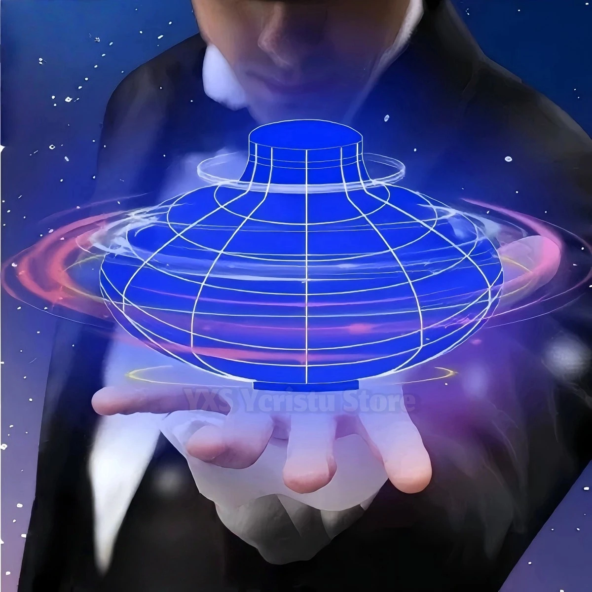 Juguetes de pelota voladora, bola mágica, Spinner volador, giroscopio de vuelo, Mini Dron UFO con yema del dedo, avión, giroscopio de inducción, juguetes de descompresión