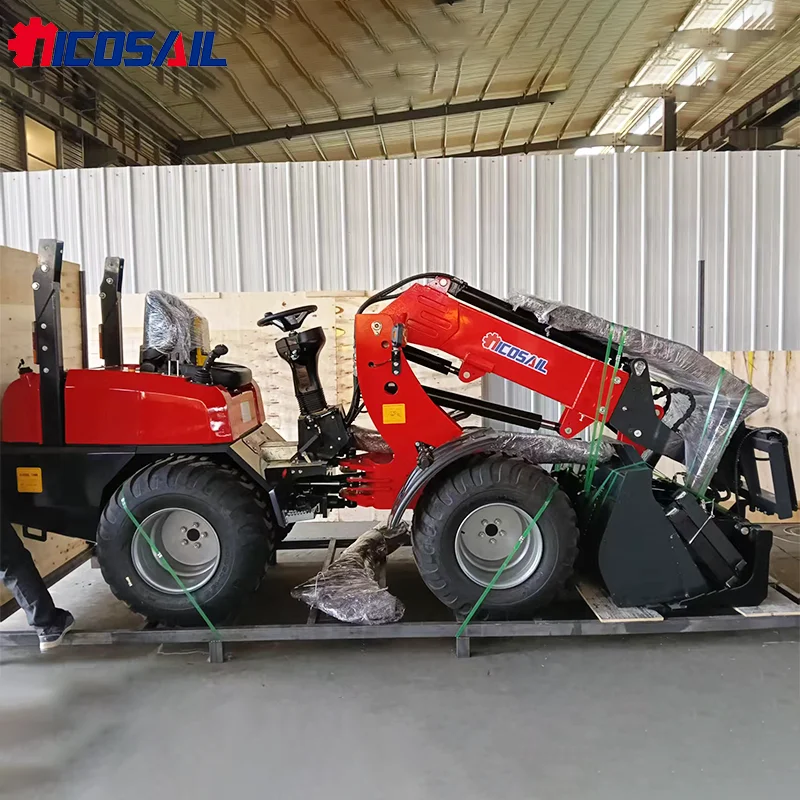 Hot Sales 2000kg Front Shovel Telescopic Arm Wheel Loader EPA Engine High Configuration for Engineering Projects Focused Motor