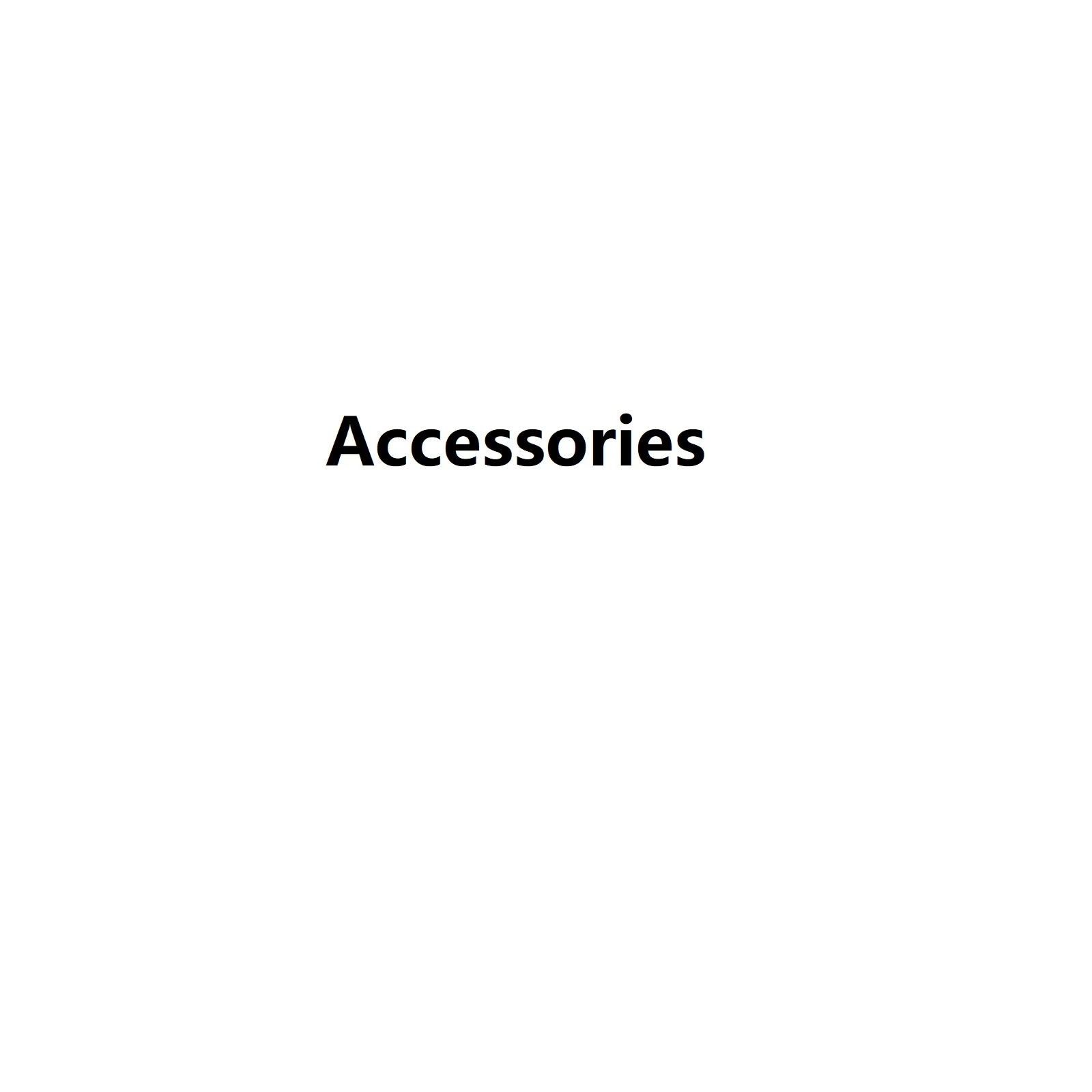 Accessoires