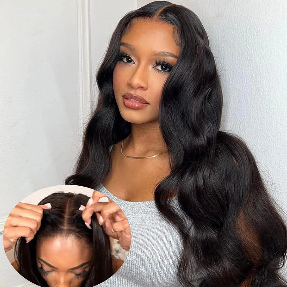 30 32Inch Body Glueless 5x5 6x4 HD Lace Closure Wig Pre-Cut 13x4 Lace Front Wigs For Women Brazilian Human Hair Lace Frontal Wig