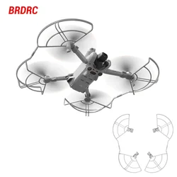 BRDRC Protector de hélice para DJI Mini 4 Pro Drone alas hélice anillo Protector para Mini 4 Pro accesorios ventiladores hoja jaula