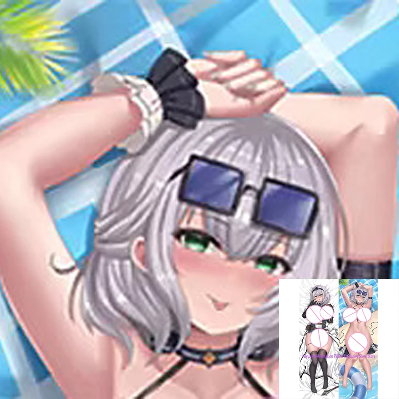 

Anime Dakimakura Pillow Case Shirogane Noel Sexy and Busty Beautiful Girl Double-Sided Halloween