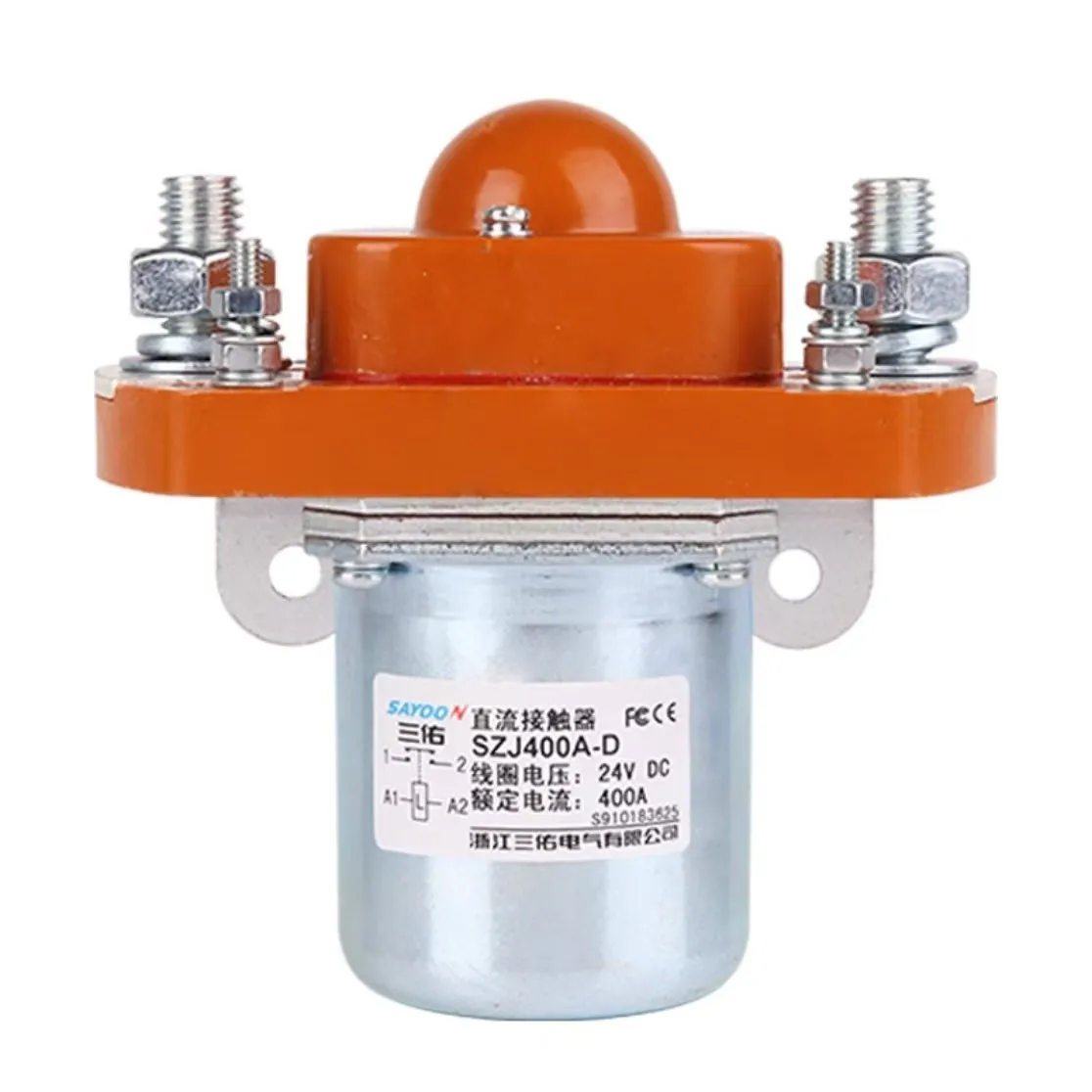 MZJ-600A DC Contactor DC 6V 12V 24V 36V 48V 60V 72V 84V