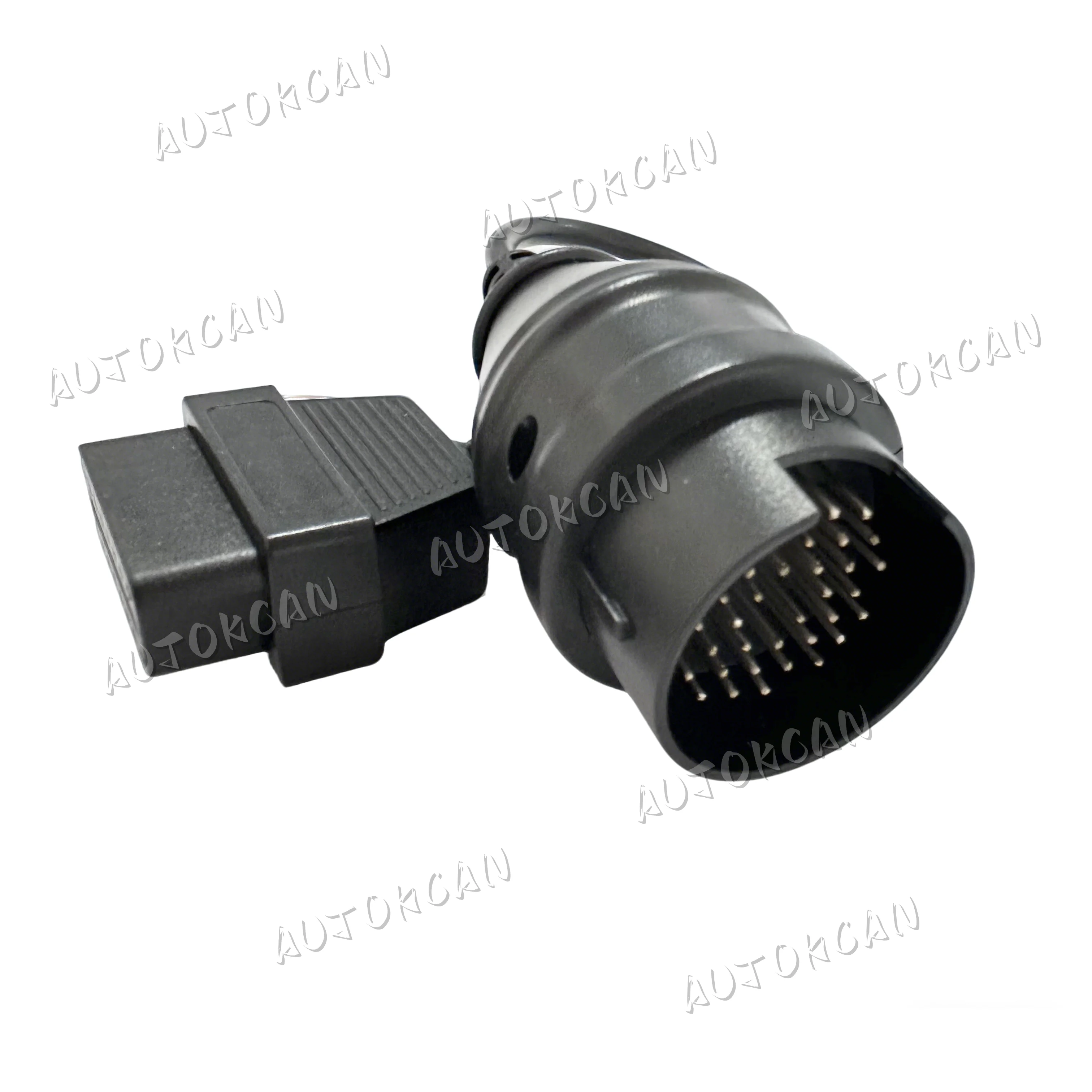 For BENZ 38PIN Male TO OBD OBD2 16Pin Female Connector OBD2 Adapter Scanner Cable For Benz Old Vehicles view 3