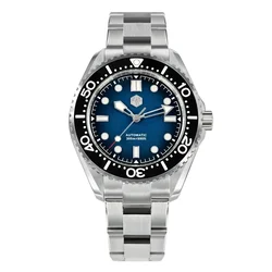 San Martin SN0036-G-B Updated Watches For Men Diving Watch Helium Device NH35 Movement Automatic Vintage Dial 300M Waterproof