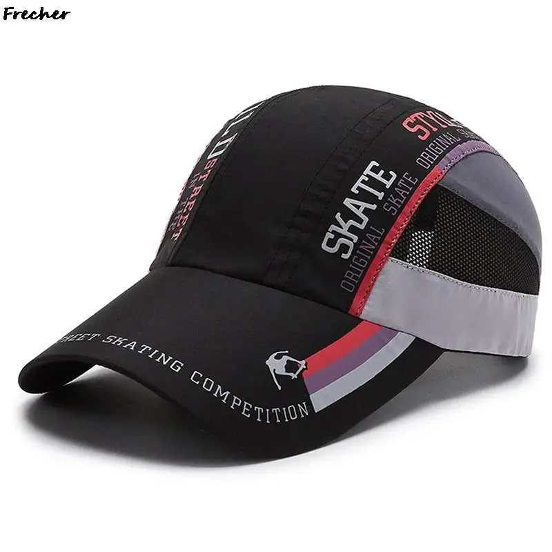 Quick Drying Golf Caps Summer Beach Sports Snapback Hats Men Women 2023 Breathable Baseball Cap Fitness Mesh Hat Comfortable