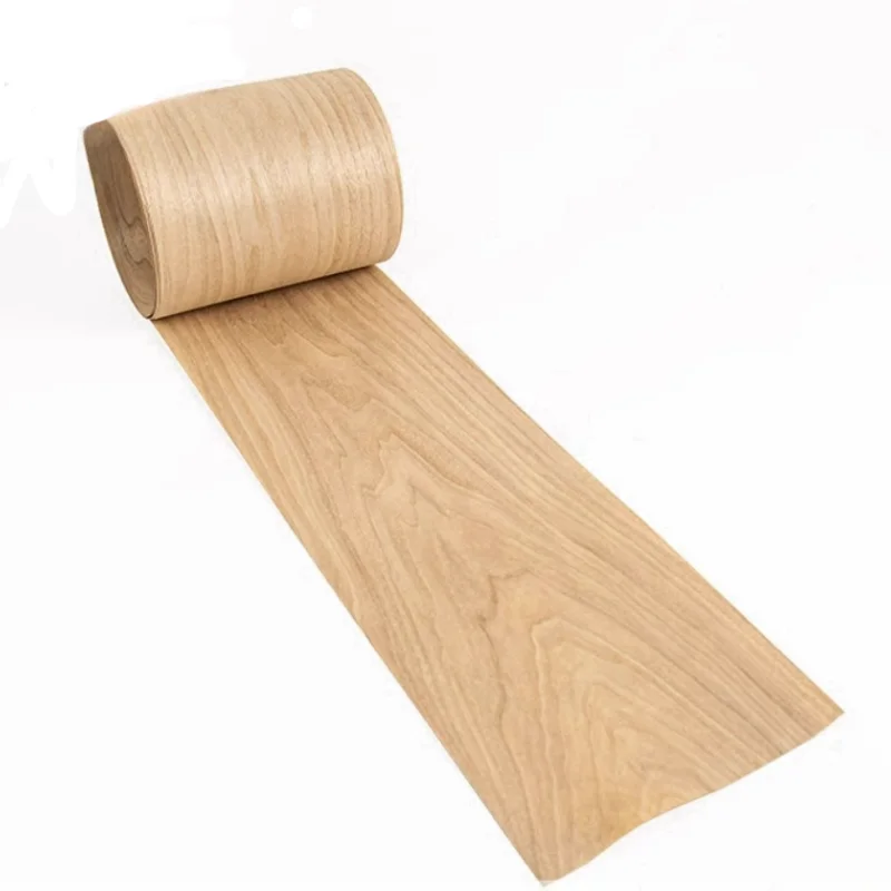 Chapa de madera maciza con diseño de nogal negro lavado con agua Natural, decoración de renovación, muebles, chapa de altavoz L: 2,5 metros x 120x0,3mm