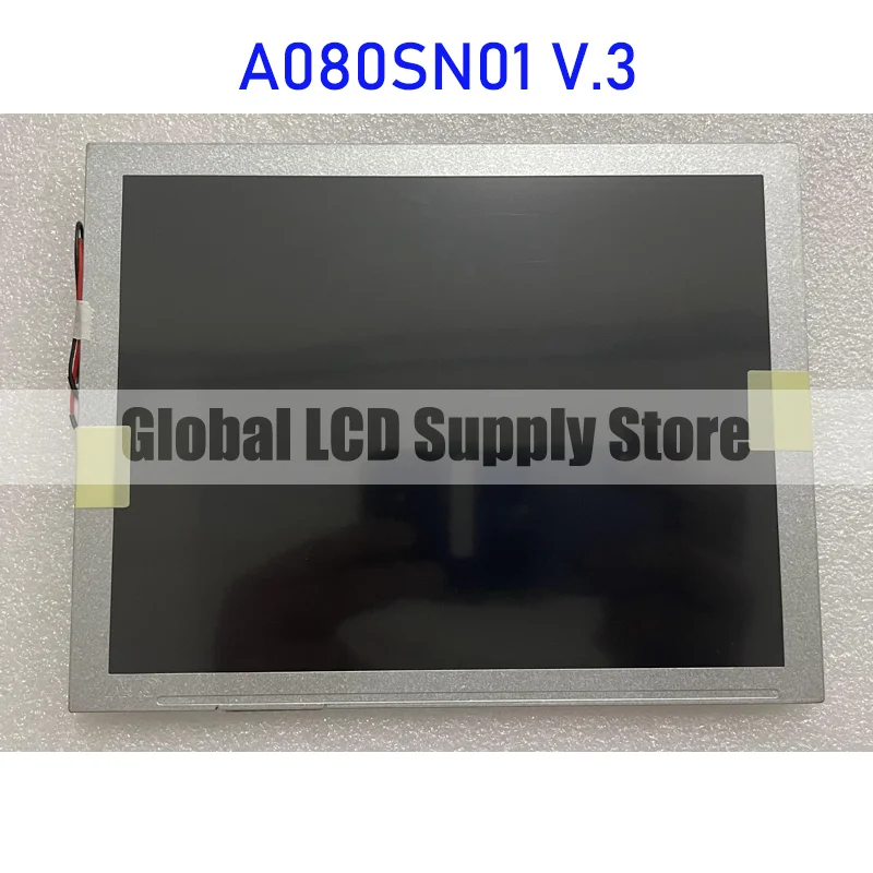 A080SN01 V.3 8.0 Inch LCD Display Screen Panel Original for Auo 60 Pins FPC Brand New and Fast Shipping 100% Tested