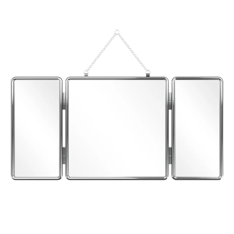 Modern Minimalist Decorative Mirrors Metal Creative Design Bathroom Decorative Mirrors Makeup Woondecoratie Home Decor WZ50DM