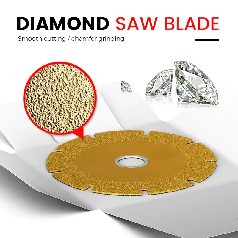 Diamant Zaagblad Gat Diameter 20Mm Staal Ijzer Legering Metalen Speciale Snijblad Sharp Solderen Slijpschijf Zonder Chippen