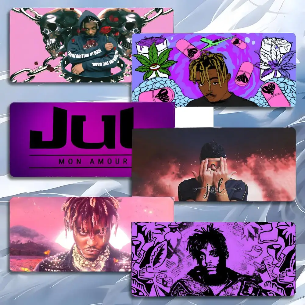 Emotional Rap Singer Jul J-Juice WRLD Mouse Pad Mousepad Large Gaming LockEdge Thickened PC Table Desk Mat