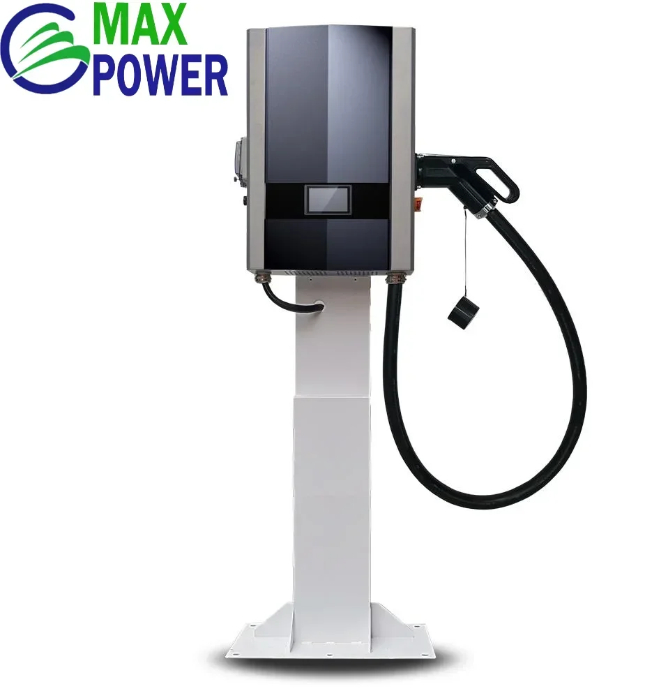 Stazione di ricarica per caricabatterie EV per auto elettrica veloce CC da 40KW CCS2 Scatola da muro standard europea con supporto e certificata CE per uso domestico
