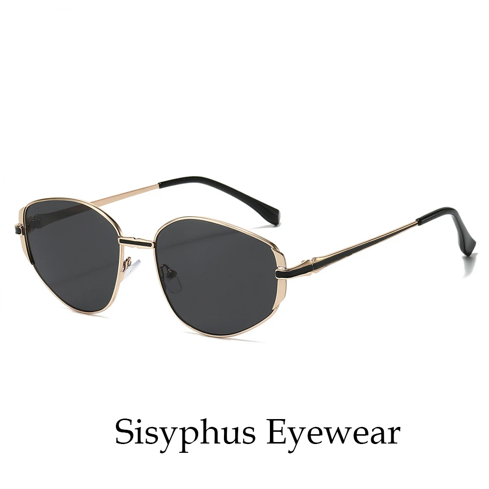 

2025 Sunglasses Personalized Metal Polygonal Frame Anti-Uv Sunglasses for Women