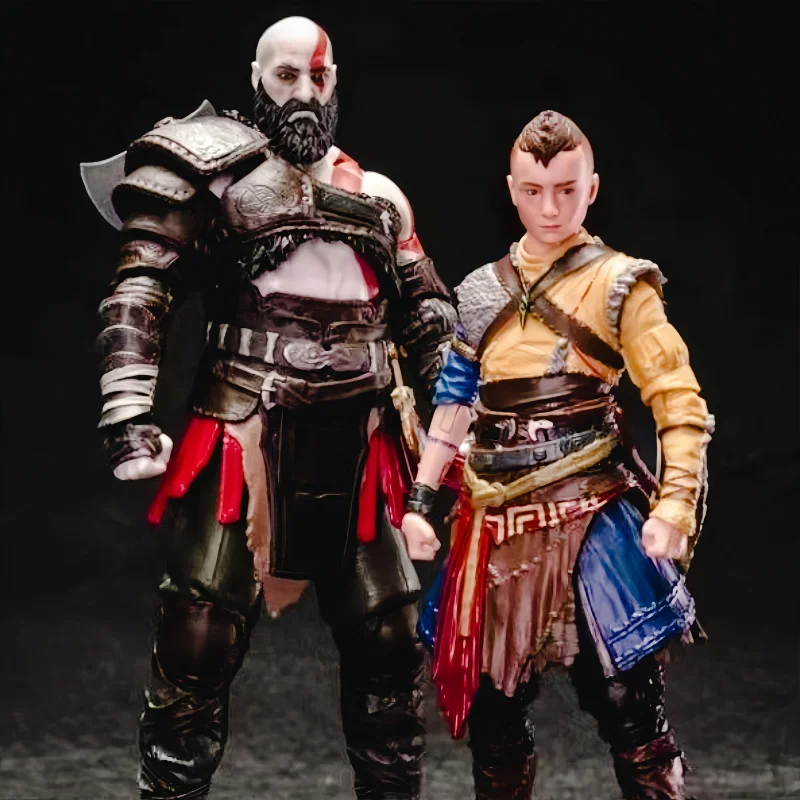 Game God Of War 5 Aloy Figuras Toy Ragnarok Kratos Atreus Varl Spin Master Ps Action Figure Manga Figurine Model Ornaments Gifts