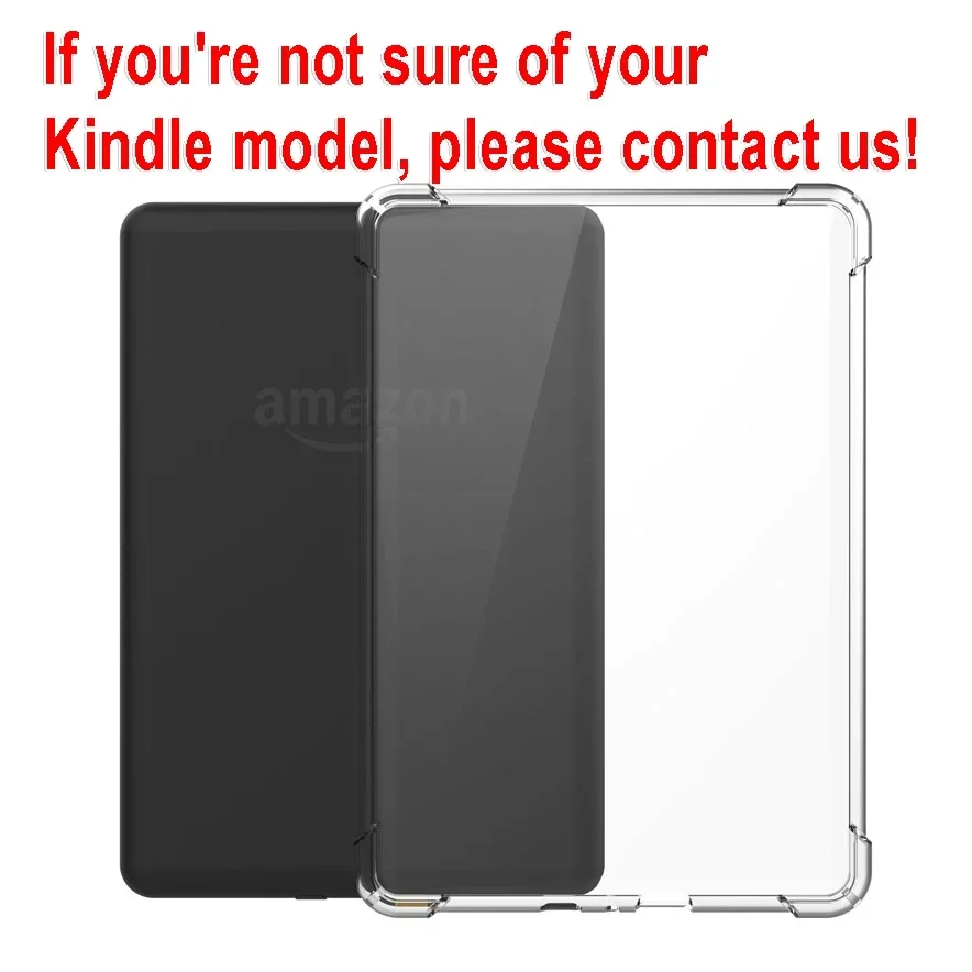 Clear Cover for Kindle 12th 2024 Paperwhite 6 7 Inch KPW5 Case for Kindle Colorsoft 11th Protective Case Paper White Funda