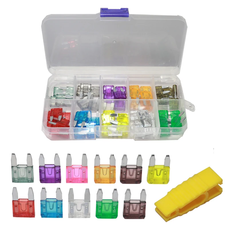 【20PCS】Car Truck RV Electrical Fuse Kit Big Maxi Blade Fuse Assortment Set 20A 30A 40A - 120A for Auto Car Suv Home fuse holder