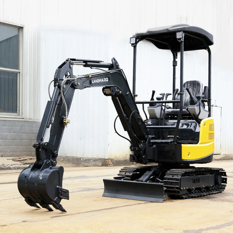 Europe Hot Selling 2.5 Ton Diesel Mini Digger EPA 1.8 Ton Orchard Farm High Quality Bagger Small Hydraulic Excavator Customized