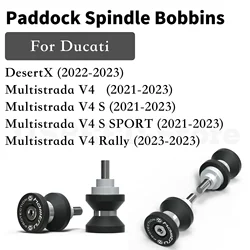 For Ducati DesertX Multistrada V4 V4S V4 Rally V4 S Sport 2021-2023 Motorcycle accessories for protection Paddock Stand Bobbins