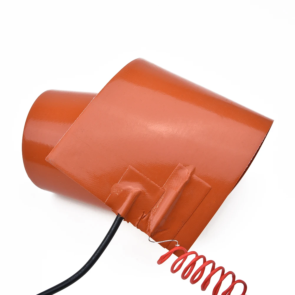 Mat Heating Pad Side Bending 110V/220V 1200W 200cm Cable Heater Orange Silicone Tool With Controller Electric Flexible