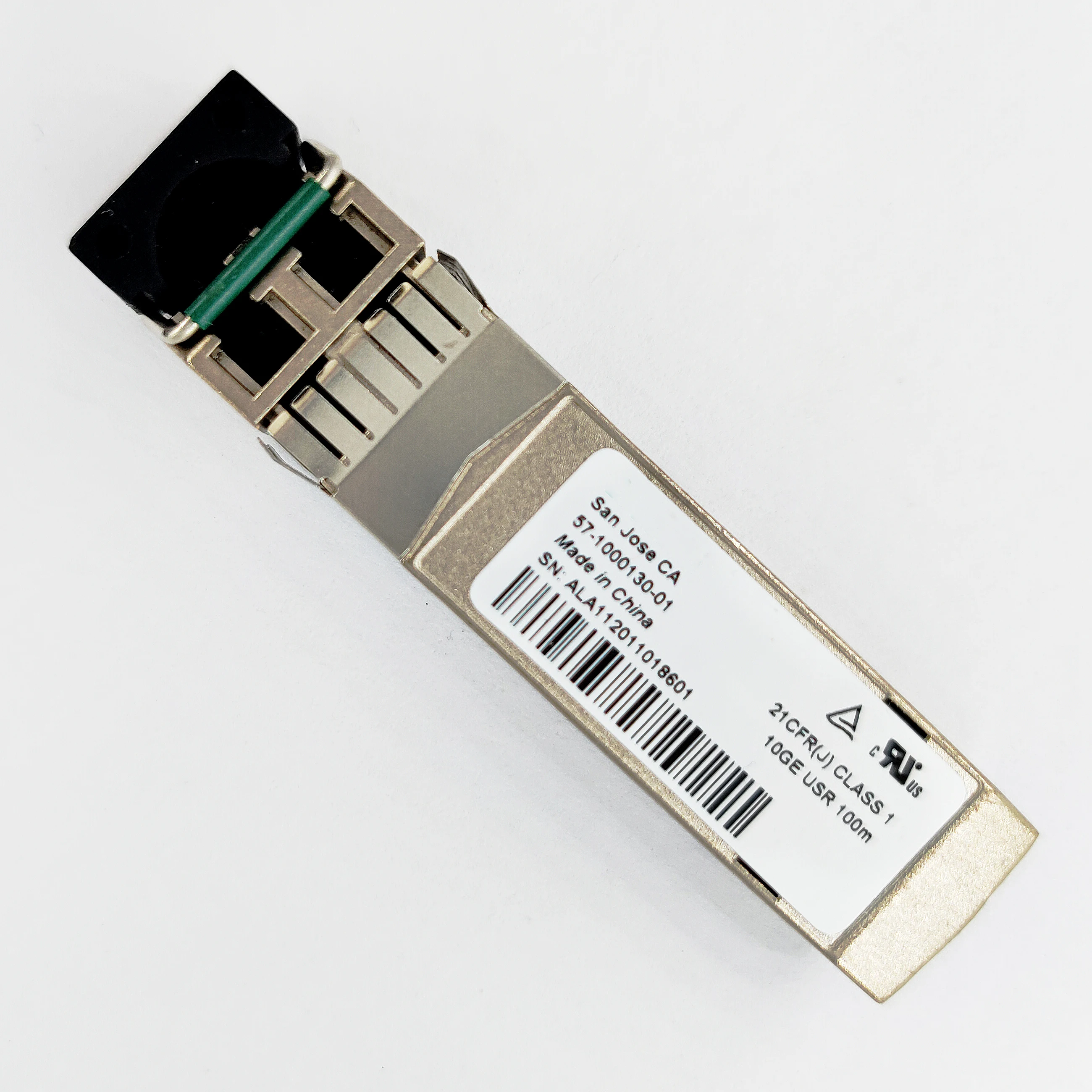 Genuine For Brocade 10Gbps USR MMF 100m LC Connector SFP+ Transceiver 57-1000130-01 Transceiver Optical Module