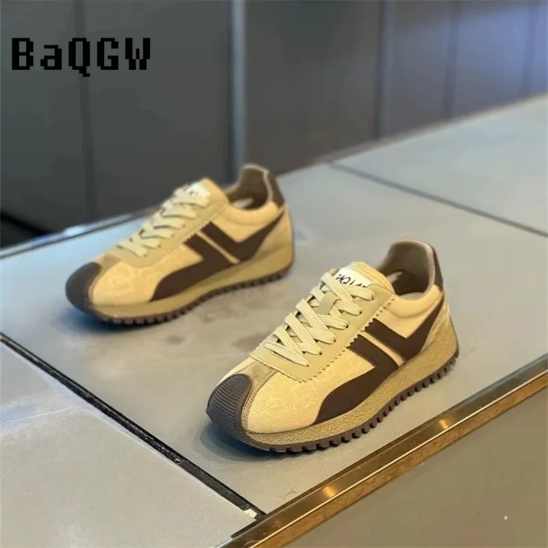 Color Patchwork Fashion Men Shoes Sports Casual Sneakers Outdoor Mesh Breathable Increased Platform Running Chunky Sneakers