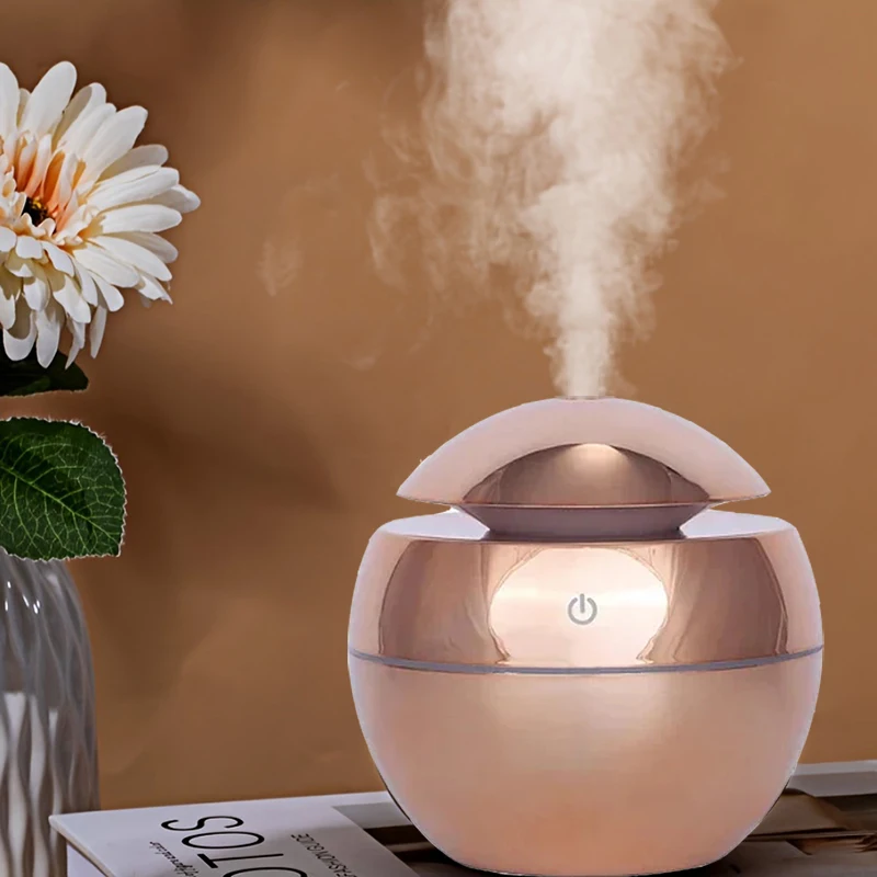 130ML Ultrasonic Air Home Humidifier Mini Mist Maker Aroma Diffuser USB Aroma Essential Oil Diffuser For home office