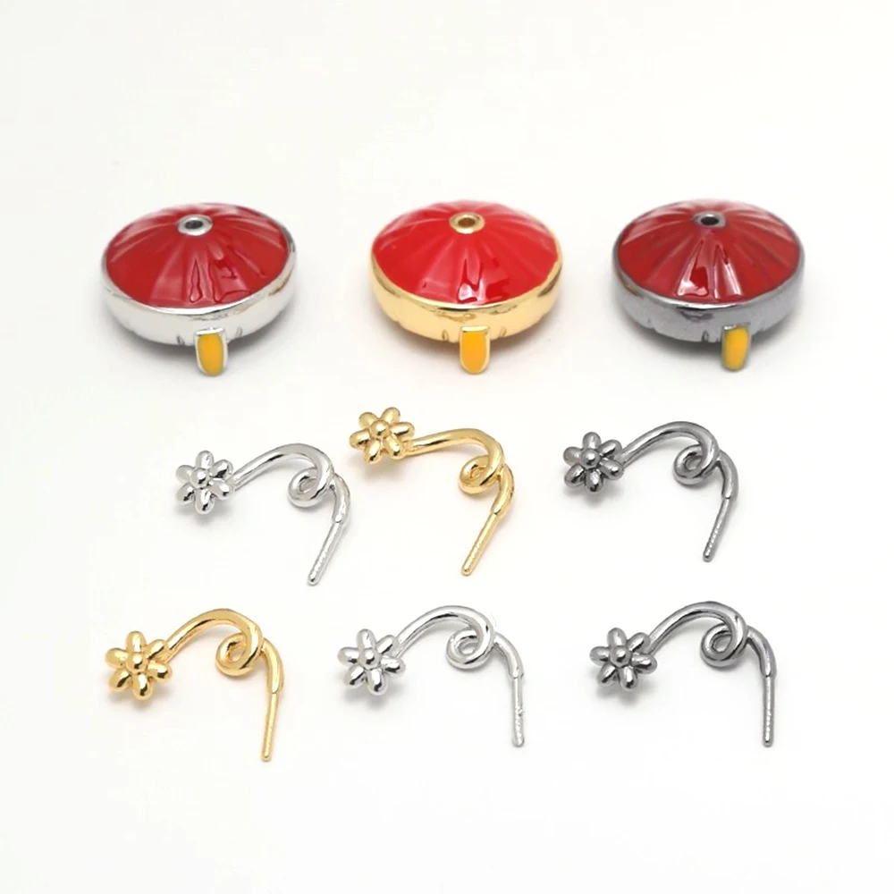 

Латунь с натуральным золотом, винтажная шляпа, булавка с цветком, сделай сам, изготовление ювелирных изделий, украшение для куклы в стиле барокко, аксессуары, материалы