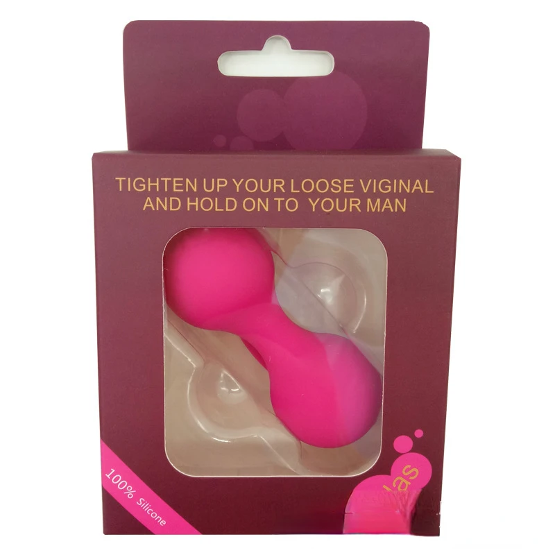 Silicone Shrink Pussy Ball Hardcover Version Silicone Vaginal Dumbbell Female Masturbator for Postpartum Vaginal Relaxation