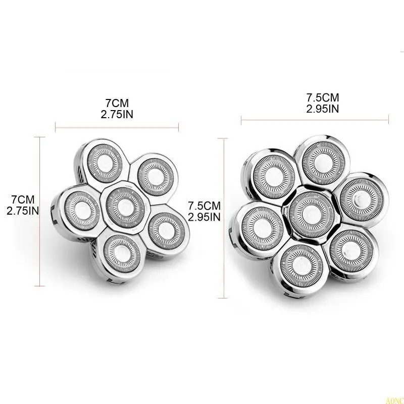 Cabeças substituição barbeador A0NC 6/7 para lâmina cabeça para o shav multi -funcional à prova d'água