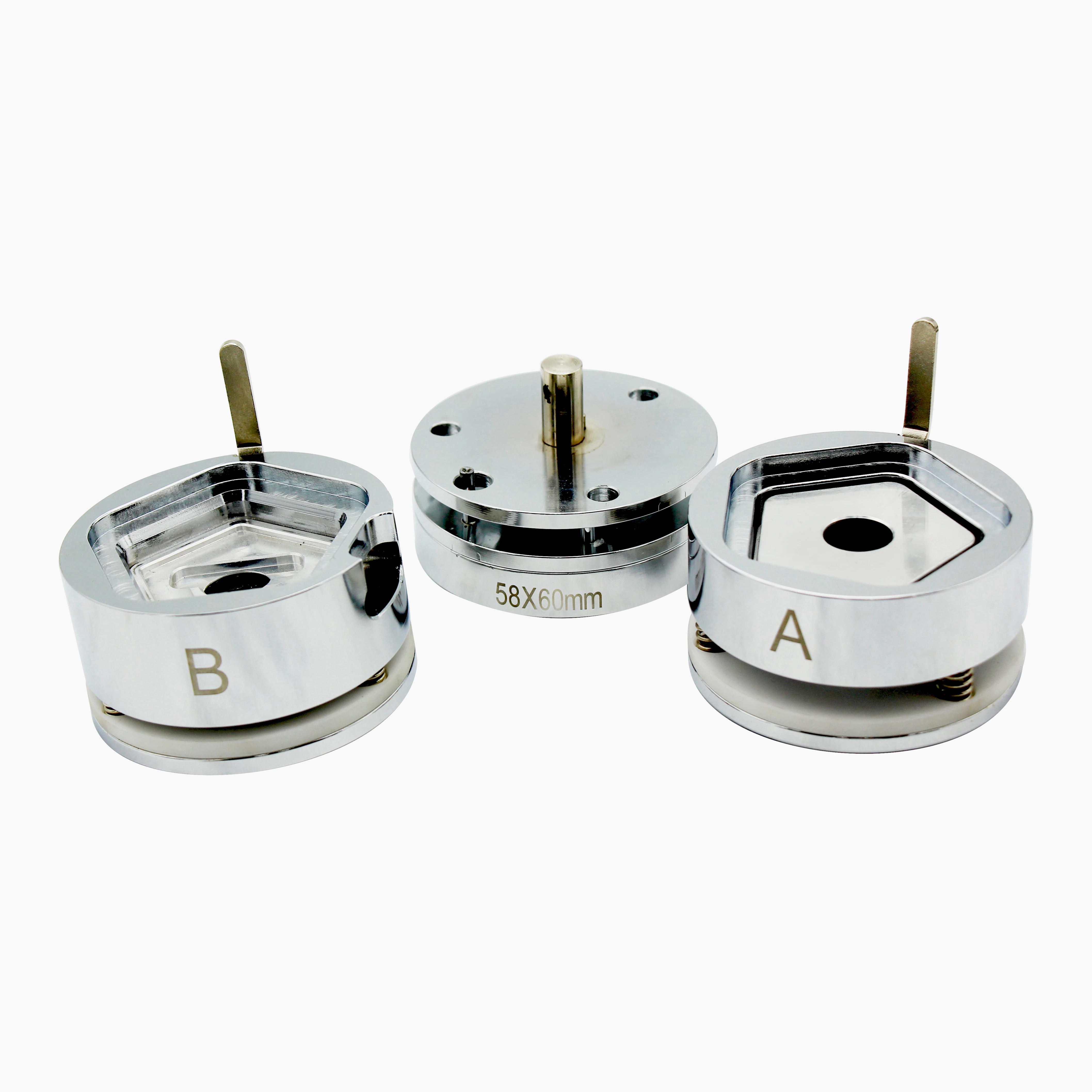 

Горячая распродажа: Пятиугольная форма для изготовления значков, металлическая пресс-форма