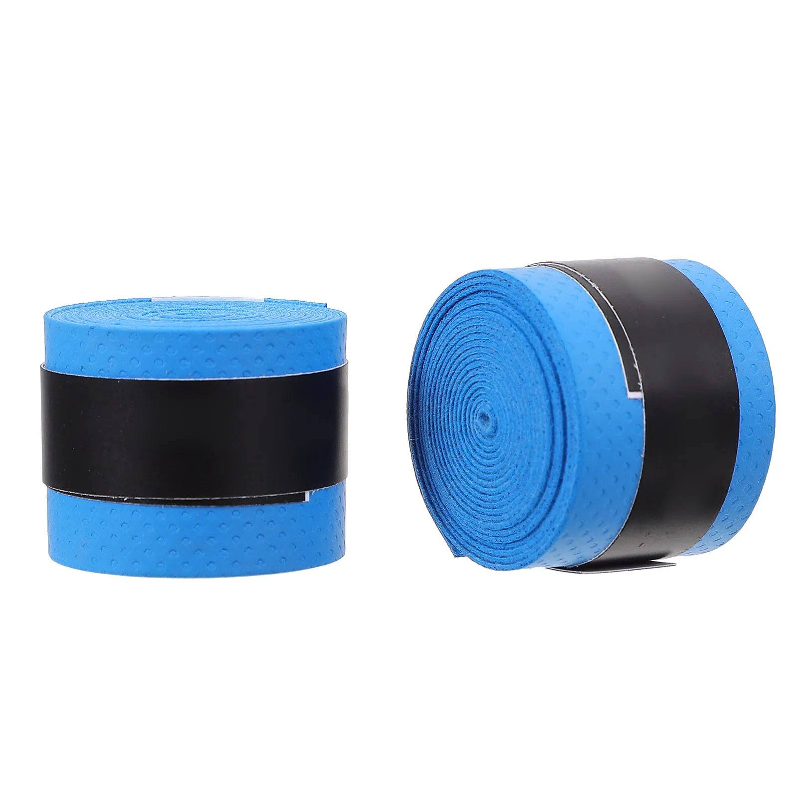 

2 Pcs Tape Drumstick Anti-slip Belt Accessories Sweatband Wrap Sweat-absorbent Blue Drumming