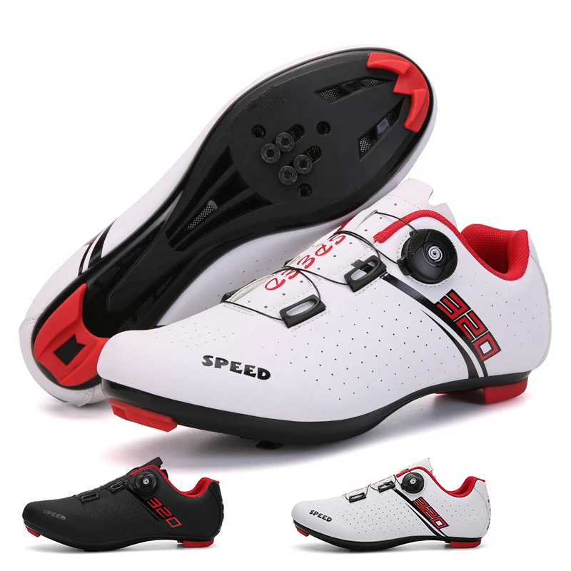 

Профессиональные велосипедные кроссовки из кожи для мужчин, велосипедные кроссовки для гонок с самоблокирующимися педалями SPD, велосипедные кроссовки для женщин, обувь для MTB.