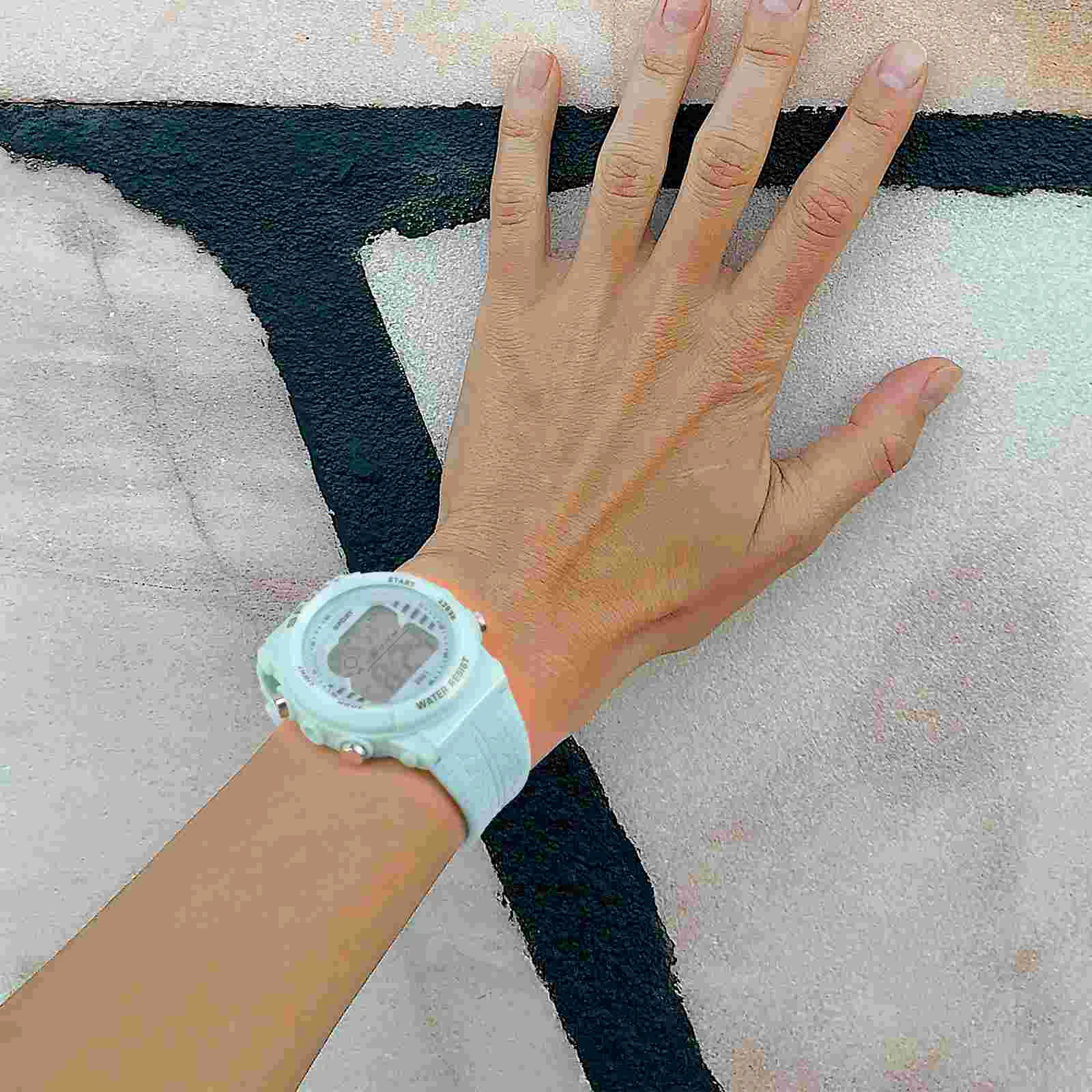 Sports Watch Men's Watches Digital Luminous Multipurpose Multi-function Stainless Steel Large Screen Child