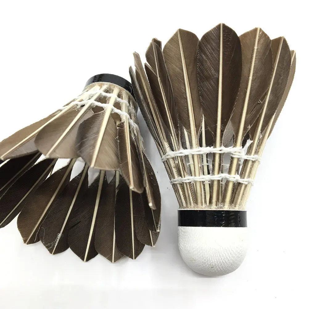 

12Pcs Heavy Duty Shuttlecocks Designed for Badminton Coaching Practice Recreation High Frequency Use Extended Durability