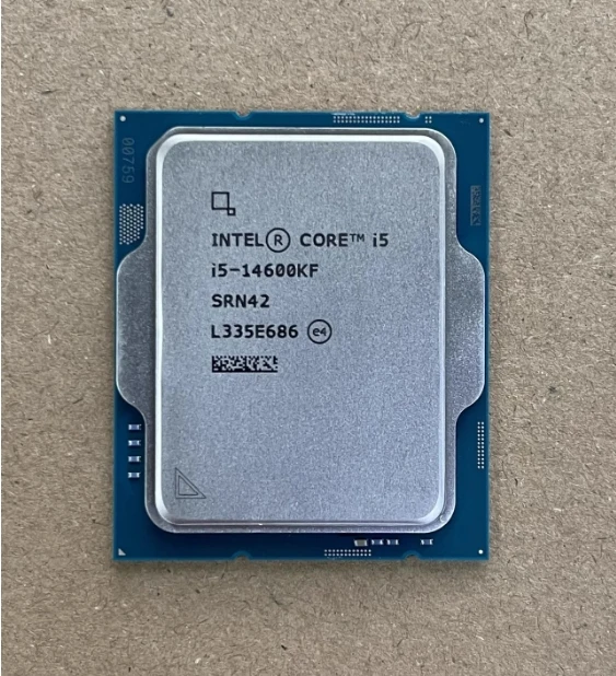 i5 14600KF CPU Processor Intel Core i5-14600KF LGA 1700 New But Without Cooler