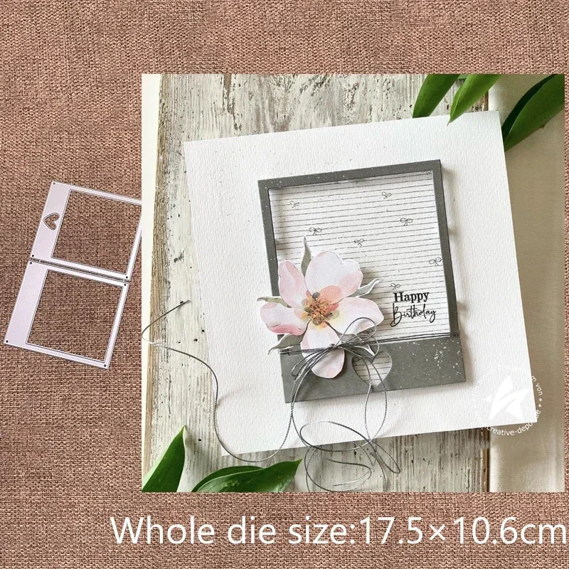 

XLDesign Craft Metal stencil mold Cutting Dies heart card decoration scrapbook die cuts Album Paper Card Craft Embossing