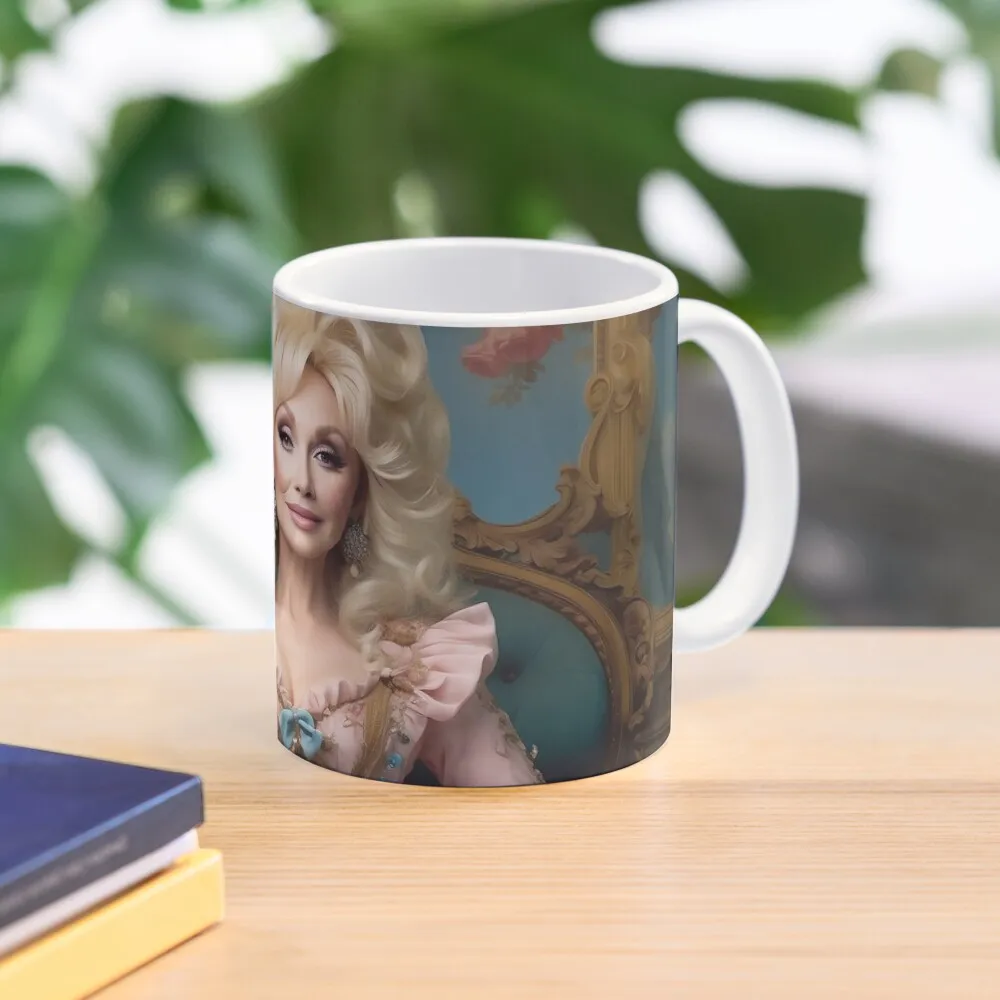 

Digital design of Dolly Parton 3 Coffee Mug Thermo Cups For Thermal For Customs Mug