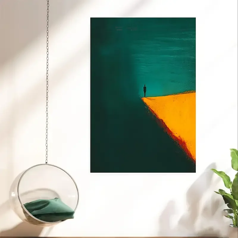 

Abstract Oil Painting Handmade Canvas Wall Art Decor Glam Style Contemporary Space Theme Orientation Indoor Wall Hanging Decor